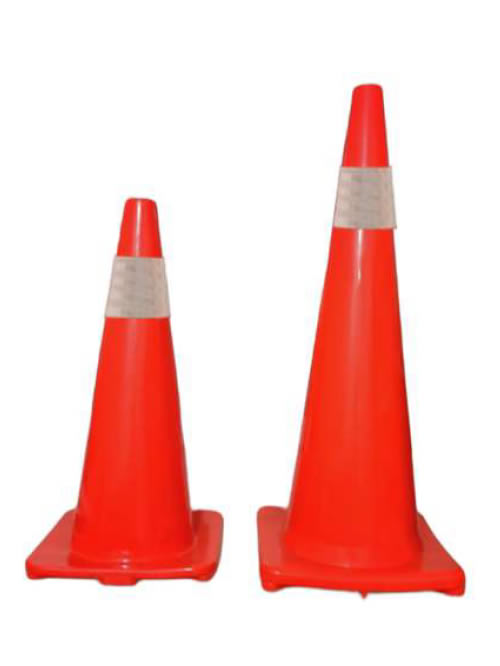 CONO FLEXIBLE BASE NARANJA